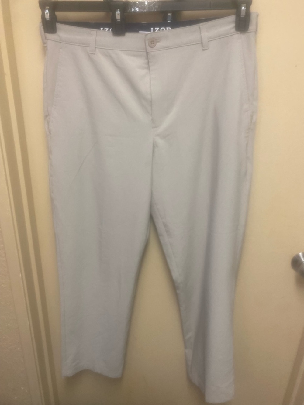 IZOD Golf Light Gray Classic Pants